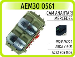AEM30 0561 CAM ANAHTARI MERCEDES W213 W222 ARKA /16-21