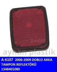 AYHAN A6107 TAMPON REFLEKTÖRÜ ARKA PEUGEOT BOXER III-JUMPER III-FIAT DUCATO III 06> DOBLO 06>09