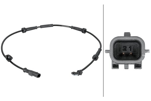 HELLA 6PU012806681 TEKERLEK HIZ SENSÖRÜ.HAL SENSÖRÜ.2-KUTUPLU.RENAULT KANGOO