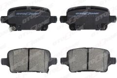 OTOZONE FDA5004-R1 ARKA FREN BALATASI OPEL ASTRA K 1.0-1.4-1.4T-1.6T-1.6 CDTI 16>22 106.5x46.3x16.6 METAL İNDİKATÖRL Ü