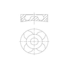 YENMAK 31-04282-040 MOTOR PİSTON SEGMAN 0.40 69.60 CORSA C-COMBO C-PALIO-ALBEA-DOBLO 1.3D MJET 1.3CDTI Z13DT 01>EURO 4 70PS 87-137606 / 87-844406-22