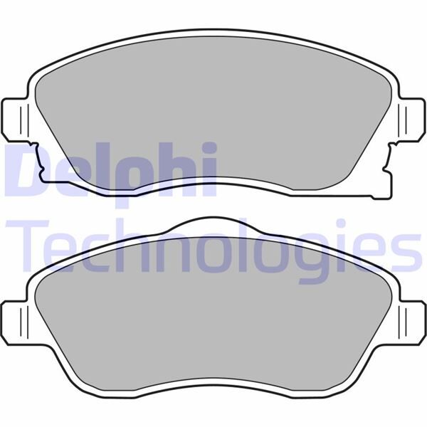 DELPHI LP1676 ÖN BALATA COMBO C-CORSA C 1.3-1.7 CDTI 01 > MERIVA 03 > TIGRA 04 >