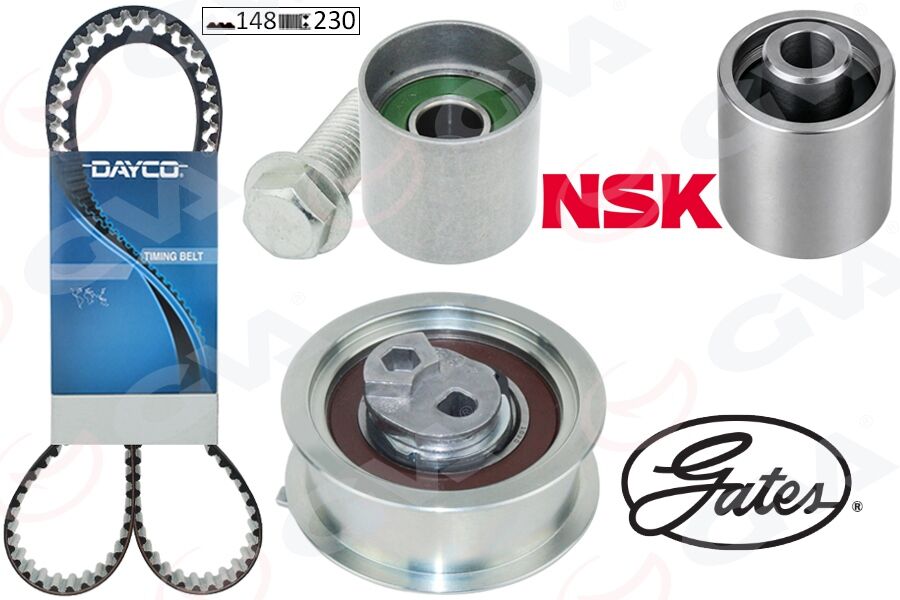 GVA 59T7524 TRİGER SETİ PASSAT-A4 2.0 TFSI-2.0FSI BLR-BVY-BVZ K035604XS