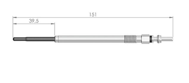 ET1GERMANY ET153010 KIZDIRMA BUJİSİ TOYOTA HILUX VIII PICK-UP 2.4 D-2.8 D LAND CRUISER PRADO 2.8 D-4D