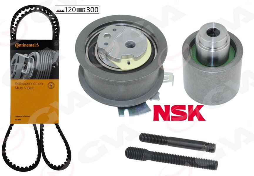 GVA 59T7574C TRİGER SETİ T5-CADDY-PASSAT-JETTA-GOLF-POLO-A3-LEON 1.4-1.9TDI BJB-AXB-AMF-BLS-AVF-BNM-BNV-BKC