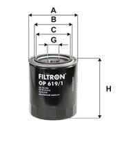 FILTRON FILT OP 619/1 B2500 (UN) : RANGER (ER) 2.5 D 99-06 : HILUX (LN105) 2.4 D 89-97: HIACE (H1) 2.4 D 90-95 : LAND CRUISER 100 (J1) 4.2 TD 98-07 : LAND CRUISER PRADO (J12) 3.0 D4D 03-06 YAG FILTRESI .