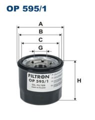 FILTRON FILT OP 595/1 MAZDA 3 (BM, BN) : MAZDA 6 (GJ, GL) 2.0 13- YAG FILTRESI .