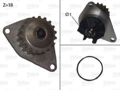 VALEO 506721 DEVIRDAIM SU POMPASI PEUGEOT P206-P207-P307 CITROEN C2-C3-C4 1.4 16V KFU-ET3J4 18DIS