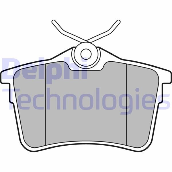 DELPHI LP2147 ARKA FREN BALATASI P307 00>09 P308 07>14 PARTNER 08> PARTNER TEPEE 08> BERLINGO 08> C4 04>16 XSARA PICASSO 99>11 DS4 15>18