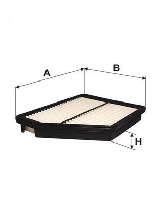 HAVA FİLTRESİ HYUNDAI MATRIX C2421 x