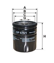 FILTRON FILT OP 675/1 BT50 (UN) : RANGER (ET) 07-11 YAG FILTRESI .