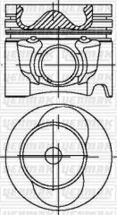YENMAK 31-04338-050 MOTOR PİSTON SEGMAN 0.50 LT35 TDI-VOLT 2.5 TDI
