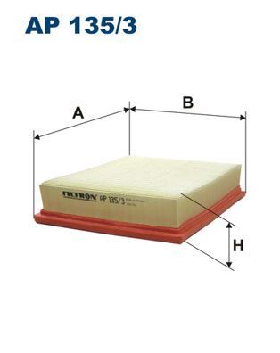 FILTRON AP135.3 HAVA FİLTRESİ LAGUNA III 07>14 1.6 16V K4M 2.0 16V F4R