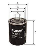 FILTRON FILT OP 525/3 GOLF3-PASSAT-SHARAN-T4 YAG FILTRESI H17W05 / OC51