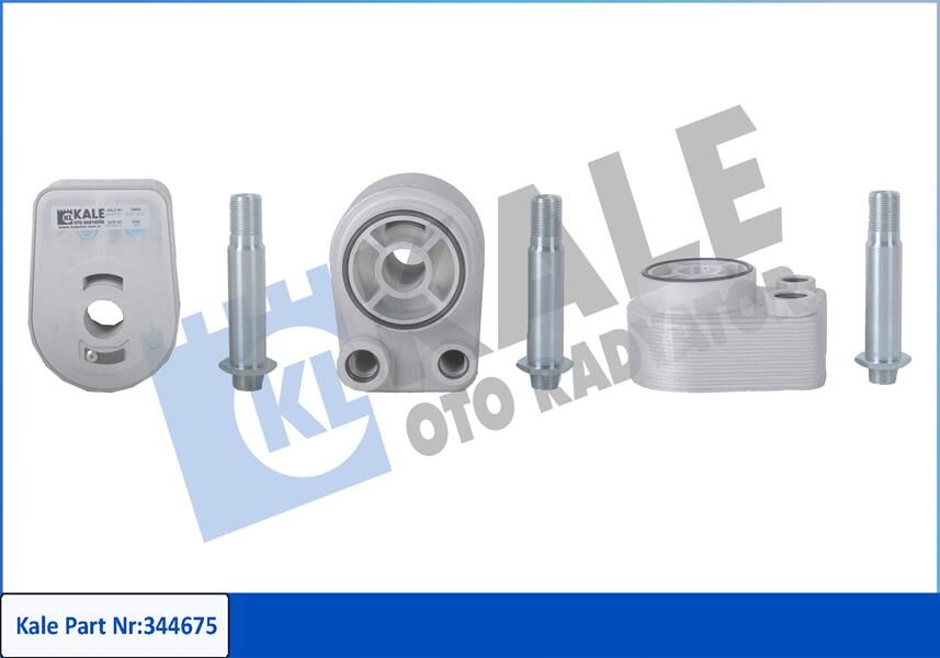 KALE 344675 YAĞ SOĞUTUCU MEGANE II-III-IV CLIO II-III-IV SYMBOL II-III SANDERO I-II LOGAN I-II DUSTER 10> DOKKER 12> NISSAN NOTE E12 08>12 MICRA III K12 05>10 JUKE 10> 1.5dCi K9K