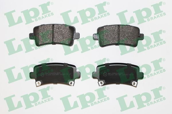 LPR 05P1584 ARKA FREN BALATASI INSIGNIA A 08>17 SAAB 9.5 10> MALIBU 2.0D 2.4 12> 16 İNÇ JANT