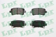 LPR 05P1584 ARKA FREN BALATASI INSIGNIA A 08>17 SAAB 9.5 10> MALIBU 2.0D 2.4 12> 16 İNÇ JANT