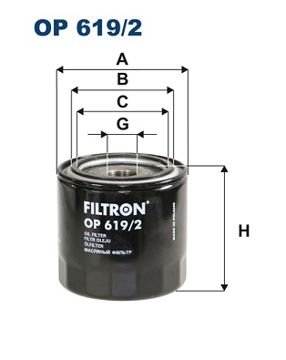 FILTRON FILT OP 619/2 AVENSIS (T25) : RAV4 (A2) 2.0 D4D 01-05 : VERSO (E12) 2.0 D4D 02-04 YAG FILTRESI .