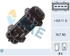 FAE 80406 ATEŞLEME BOBİNİ VECTRA B 2.5 V6 1995-2000 OMEGA B 2.5 - 3.0 V6 1995-2001