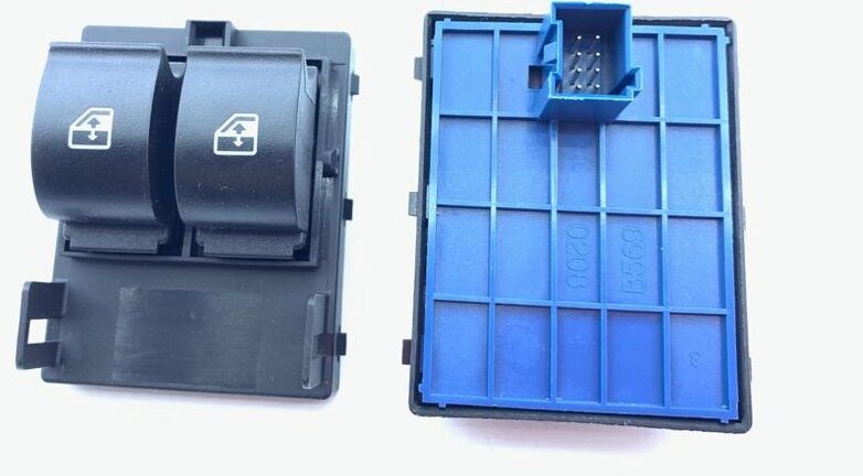 HELLUX PRA.700074 CAM AÇMA DÜĞMESİ ANAHTARI SOL ÇİFTLİ PEUGEOT BİPPER CITROEN NEMO FIAT FIORINO 08>
