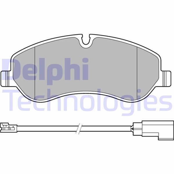 DELPHI LP2661 ÖN BALATA FORD TRANSIT V363 14> -TRANSIT CUSTOM 2.2 TDCI 12> KABLOLU