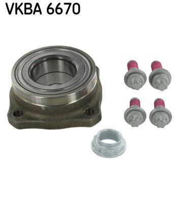 SKF VKBA6670 TEKER RULMANI ARKA BMW F07 F10 F11 F18 F06 F12 F13 F01 F02 F04