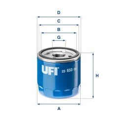 UFI 2365000 YAG FILTRESI ASTRA K 16> B10XFL D10XFL B14XE B14XFL D14XFL D14XFT INSIGNIA B 18>B15SFL D15SFL B15SFT CORSA E 15> B10XFL-B10XFT MOKKA MOKKA X B14XFT INSIGNIA A 2.0 NHT-NFT