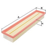 FILTRON FILT AP 058/3 206/206+/307/C4 HAVA FILTRESI