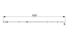 BOSCH 1987473026 BALATA FISI ARKA BMW E70 E71 E72