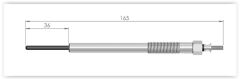 ET1GERMANY ET164535 KIZDIRMA BUJİSİ KIA CARNIVAL/GRAND CARNIVAL III VQ 2.9 CRDi-CRDİ LX 06 > KIA K2900 2.9D 08 >