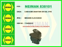 NEIMAN 838101 CAM ACMA ANAHTARI ON SOL 6 FIS MEGANE-CLIO-KANGO