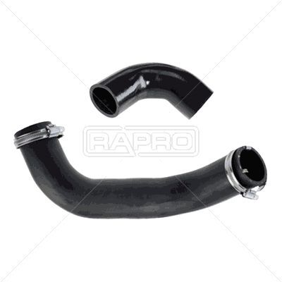 RAPRO 16186.K TURBO INTERCOLL HORTUMU FORD FOCUS 04> METAL BORU HARIC TAKIM- 16186 16187 VOLVO C30 06>12 S40 II 06>12 V50 05>12 1.6D D4164T 03>11 TAKIM- 16186 16187
