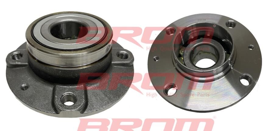 BROM PJ61001 ARKA TEKER PORYASI KOMPLE PARTNER-BERLINGO 97> P406 95> XSARA 99> XANTIA 95> ABS SİZ 4 DELİK