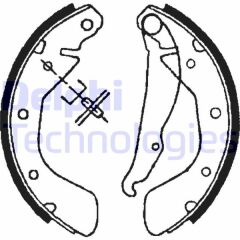 DELPHI LS1621 ARKA PABUÇ BALATA CORSA B 3.93-9.00 CORSA C 00-12.09 TIGRA 1.4 1.6 94-00 ASTRA F 92-9.98