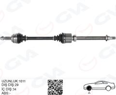 GVA 4419042 ÖN AKS SAĞ RENAULT KADJAR 1.5 DCI A-T 15-