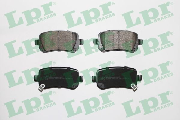 LPR 05P1550 DİSK FREN BALATASI ARKA FREEMONT 2011>JOURNEY 2008>GRAND VOYAGER V 2007>