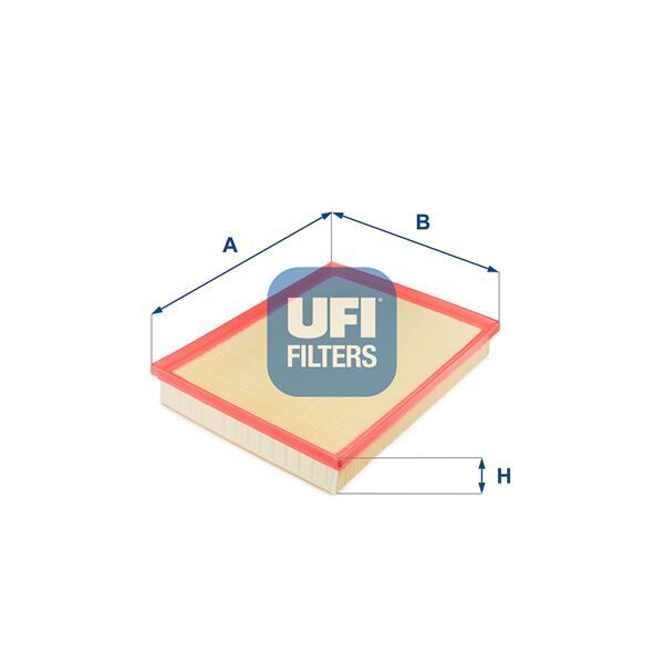 UFI 3010700 HAVA FİLTRESİ ASTRA G 98-04 - ASTRA H 04-14 -ZAFIRA A 98-10 1.4-1.6-1.8-2.0T-16V Y