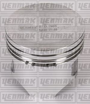 YENMAK 31-04951-000 PİSTON SEGMAN STD 71.91MM FIESTA 08>17 1.25 EFI 16V ZETEC BENZINLI