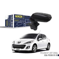 ARACA ÖZEL KOL DAYAMA SİYAH PEUGEOT 207 06 >