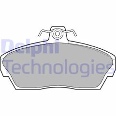 DELPHI LP911 ÖN FREN BALATA HONDA CIVIC 1.6L D16 VTEC VTI 01-05 / 1.6L D16A Euro 96-99