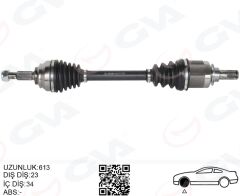 GVA 4414313 ÖN AKS SOL RENAULT CLIO IV 1.5 DCI A-T 12-
