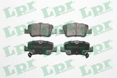 LPR 05P1315 ARKA FREN BALATA TOYOTA AURIS. COROLLA 1.33L 1.6L 1NR-FE 1ZR-FAE NRE180 ZRE181 ZRE185 12-> 1.4L 1ND -FTV D-4D NDE150 NDE180 07->