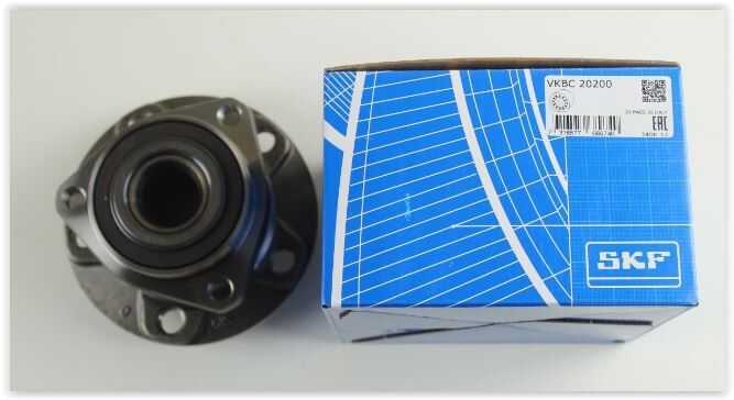 SKF VKBC20200 ÖN TEKER PORYASI CADDY III-GOLF V-VI-PLUS-TOURAN II 27.5x136.4x84 5Dve3D AktifSensör BAR0329DVK