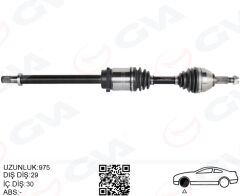 GVA 4419810 ÖN AKS SAĞ RENAULT KOLEOS HY 2.0 DCI A-T 08-14