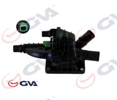GVA 5143225 TERMOSTAT KOMPLE 83C P207-P208-P301-P308-P508-PARTNER-BERLINGO-C3-C4-C5-DS3-C-ELYSEE FIAT SCUDO 08> 1.6HDİ 1.6D MJET