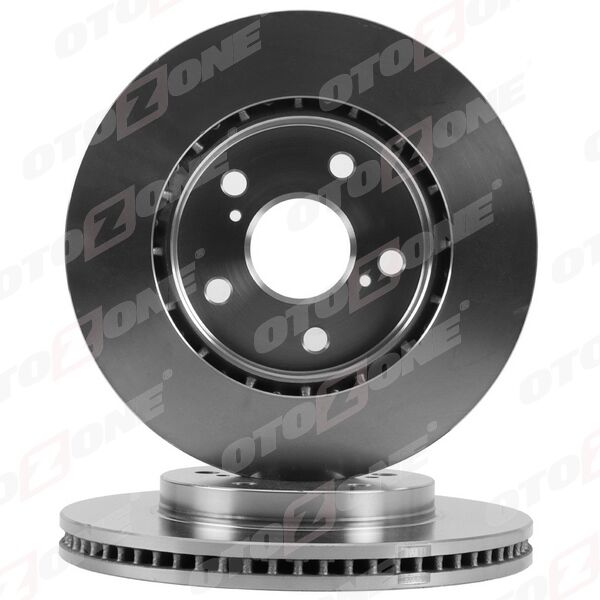OTOZONE BD9124 ÖN FREN DİSKİ HAVA KANALLI TOYOTA COROLLA 1.6L 1ZR-FAE ZRE210 19-> / 1.2L 8NR-FTS NRE210 / 1.8L 2 ZR-FXE hybrid ZWE211 19-> / YARIS CROSS 1.5L 20-> 282 çap X 5 bijon - Adet disk fiyatıdır