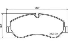 ÖN BALATA FORD TRANSIT V363 14> -TRANSIT CUSTOM 2.2 TDCI 12>