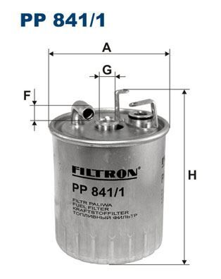 FILTRON PP841.1 YAKIT FILTRESI MERCEDES OM668 OM611 W168 W414 W638 B901>B905