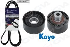 GVA 59A4326 ALTERNATÖR GERGİ KİTİ KÜTÜKSÜZ P206-XSARA 1.4HDİ-P407-BERLINGO-C5- 1.6 HDİ KLİMALI K026PK1708
