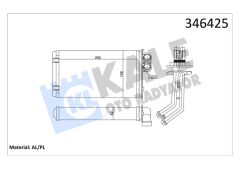 KALE 346425 KALORİFER RADYATÖRÜ LGN I 95-01 260x157